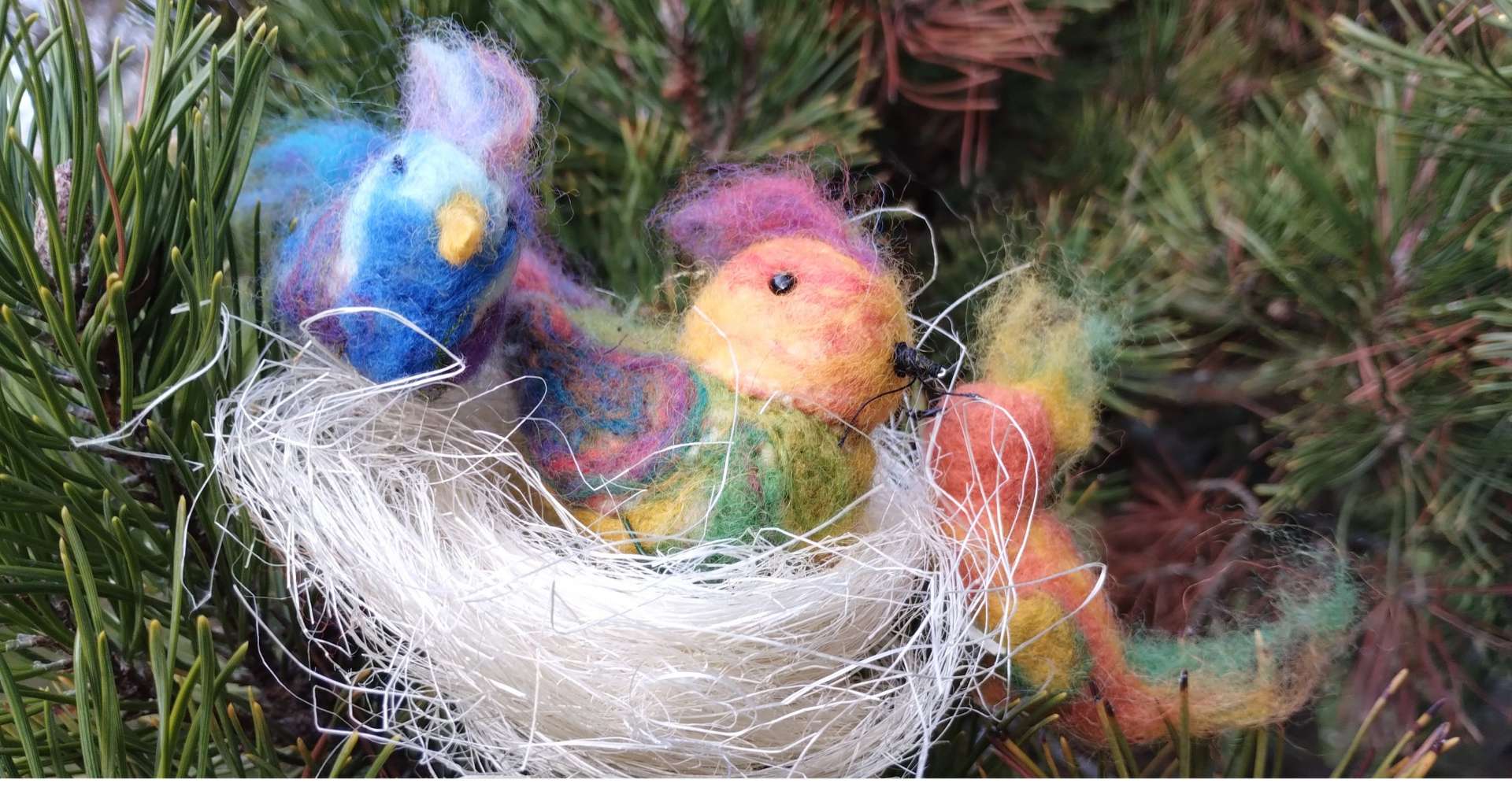 Kreativní dílna: Plstěný ptáček